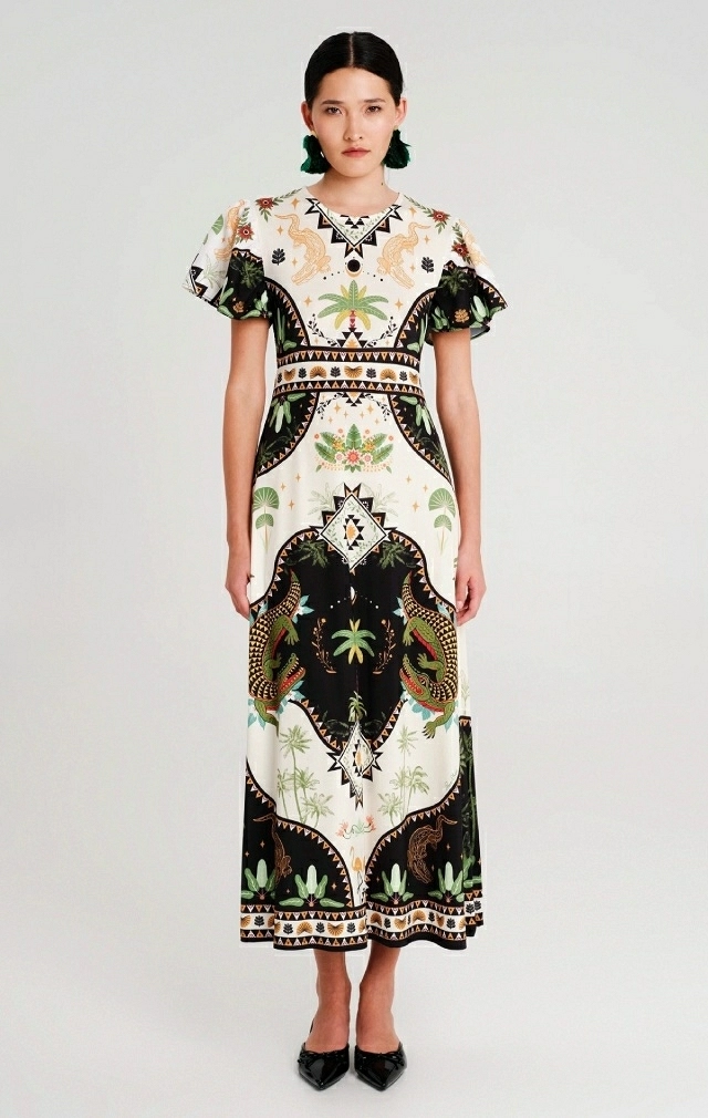 REPTILE LONG DRESS REPTILE LONG DRESS