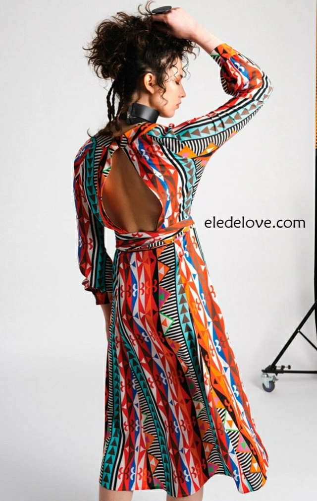 REYNOSA WRAP DRESS