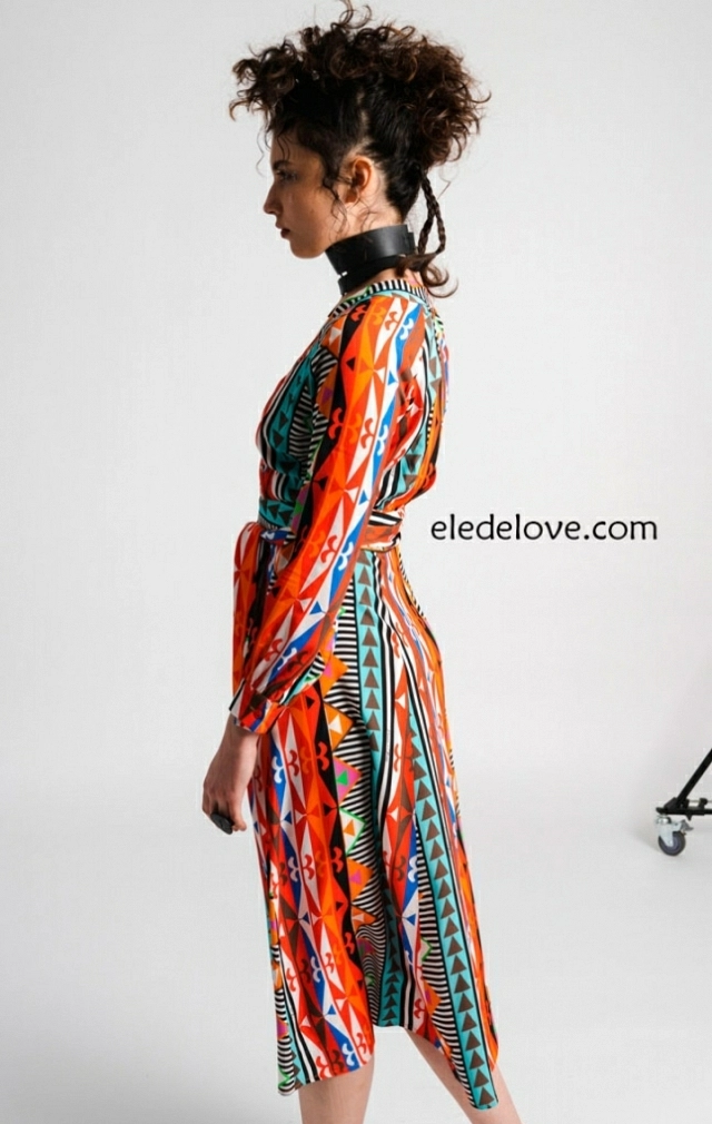 REYNOSA WRAP DRESS