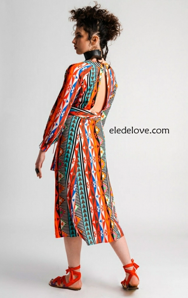 REYNOSA WRAP DRESS