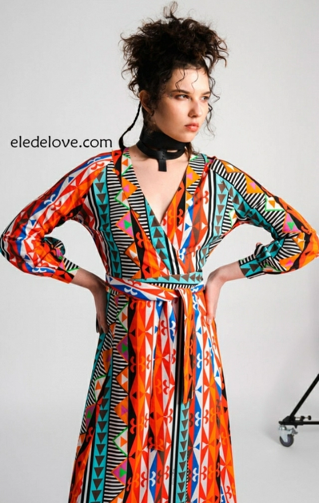 REYNOSA WRAP DRESS