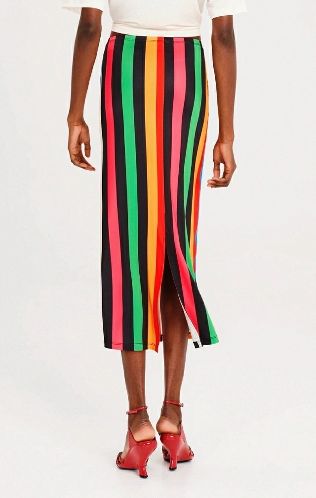 RHYTHM MIDI SKIRT