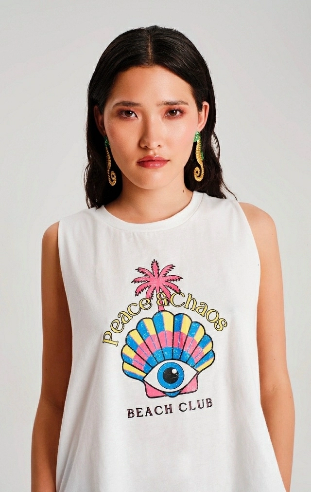 SEASHELL TANK TOP SEASHELL TANK TOP