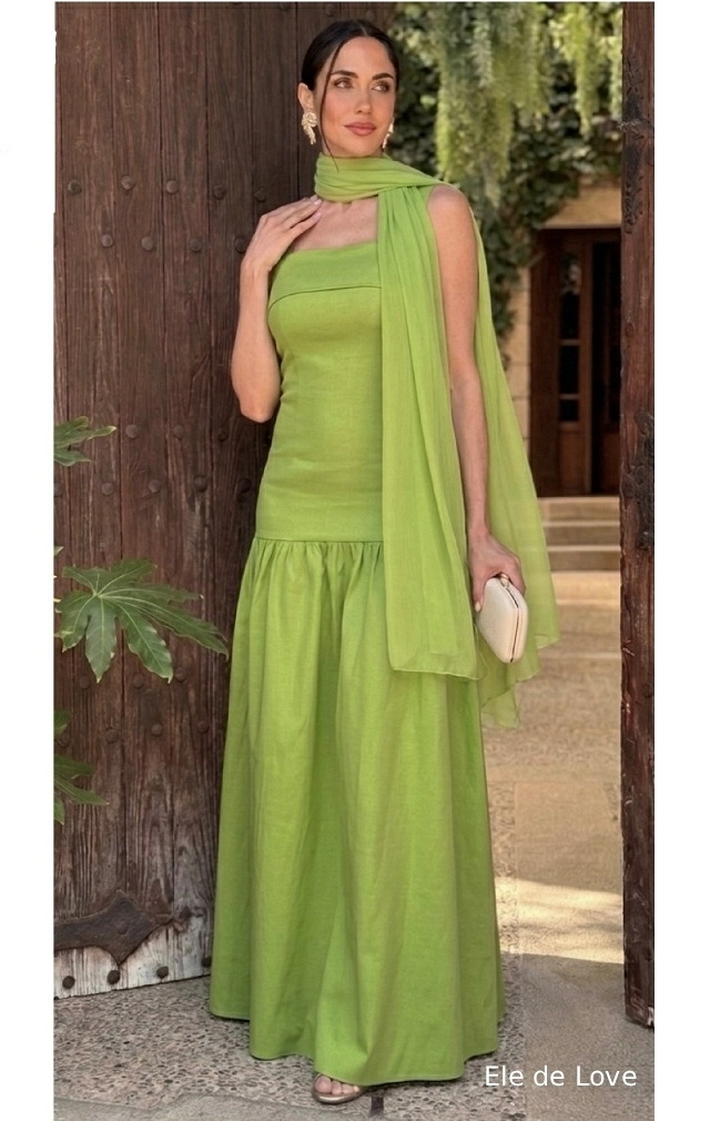 VESTIDO BURANO VERDE