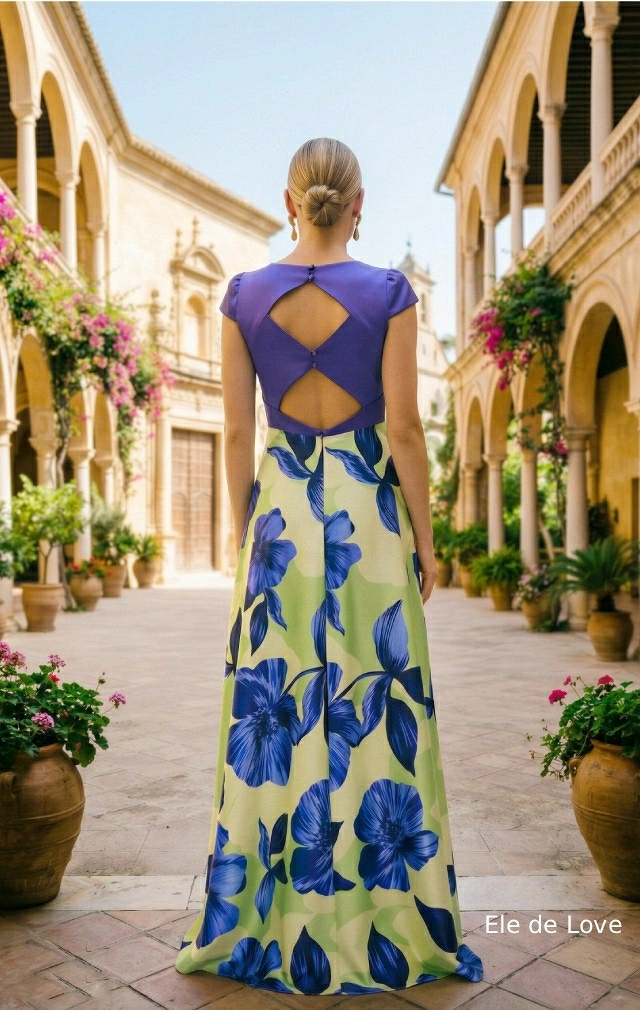 VESTIDO LARGO INVITADA