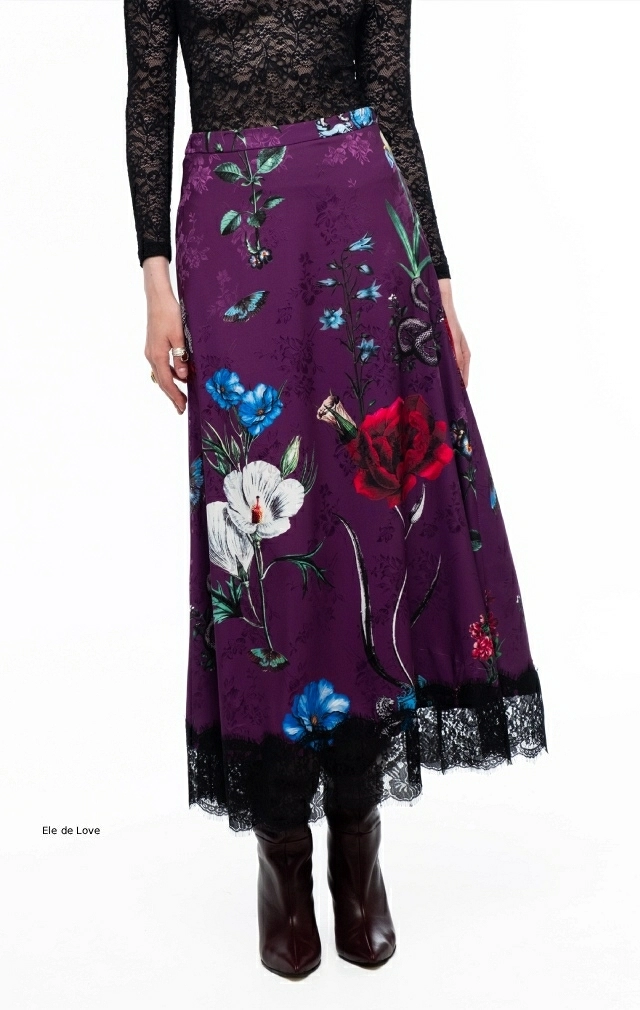 VIOLET LONG SKIRT VIOLET LONG SKIRT