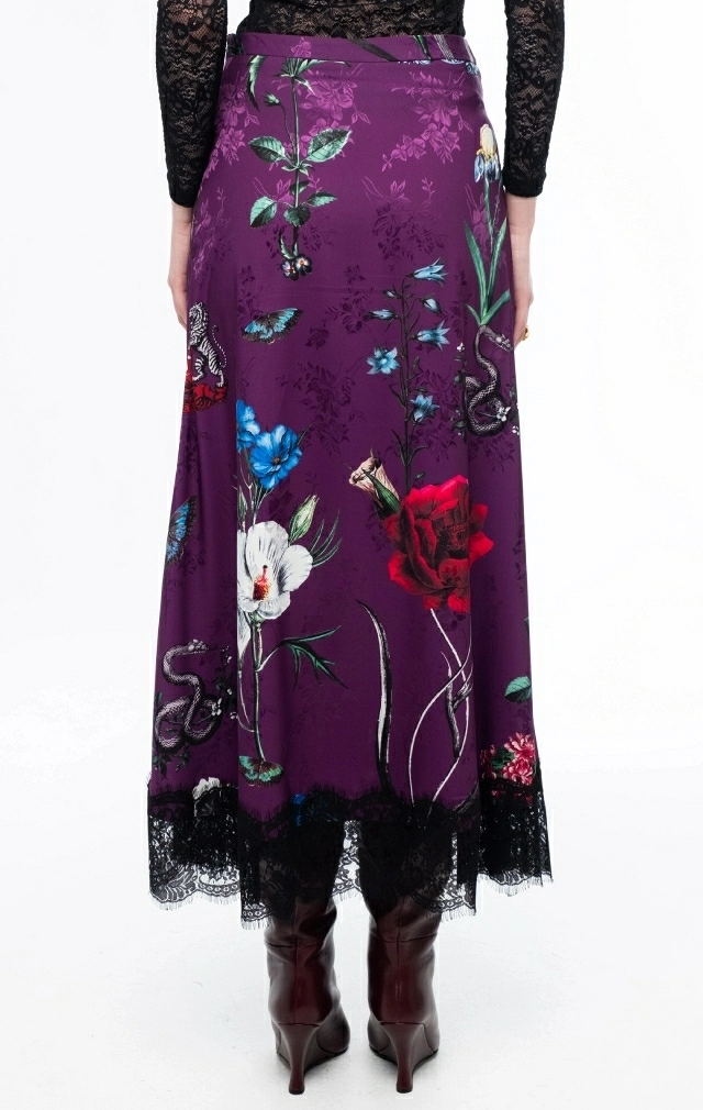 VIOLET LONG SKIRT