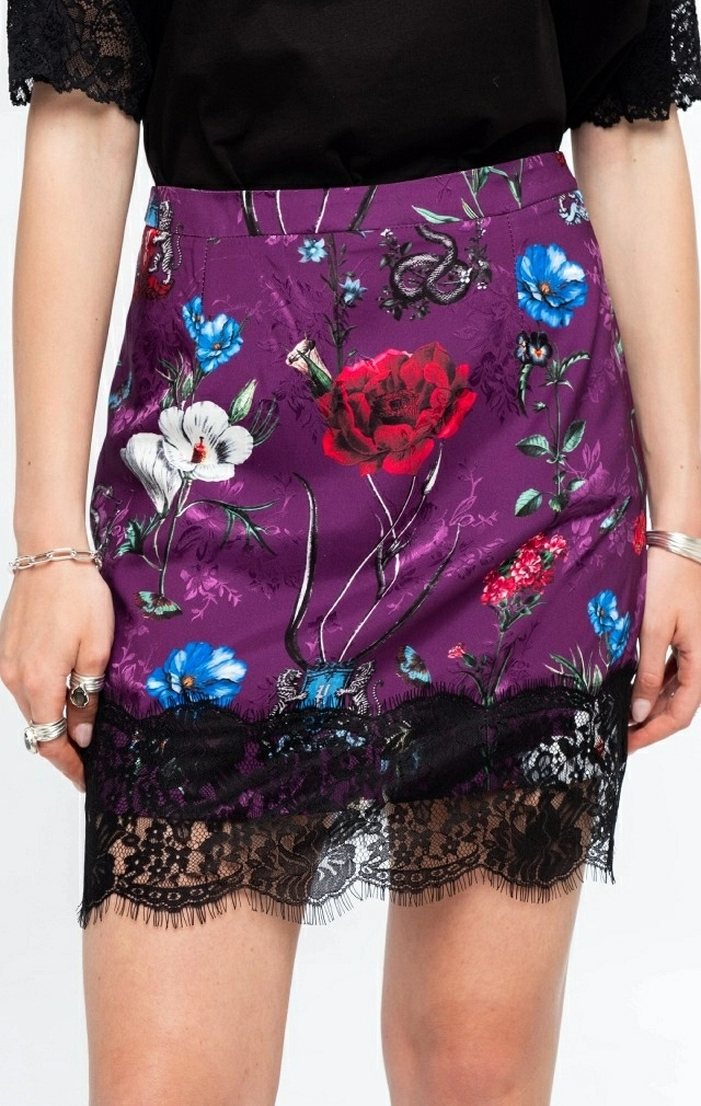 VIOLET MINI SKIRT VIOLET MINI SKIRT